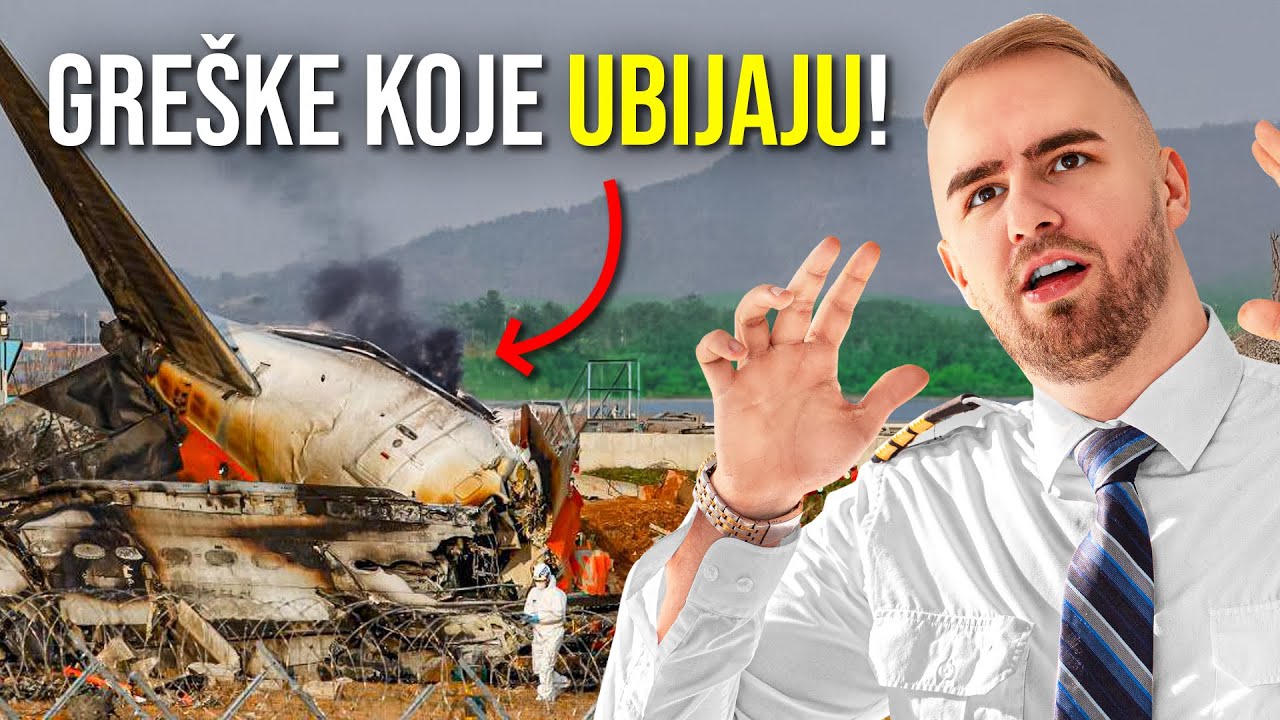 Za ovih 10 nesreća KRIVI SU PILOTI