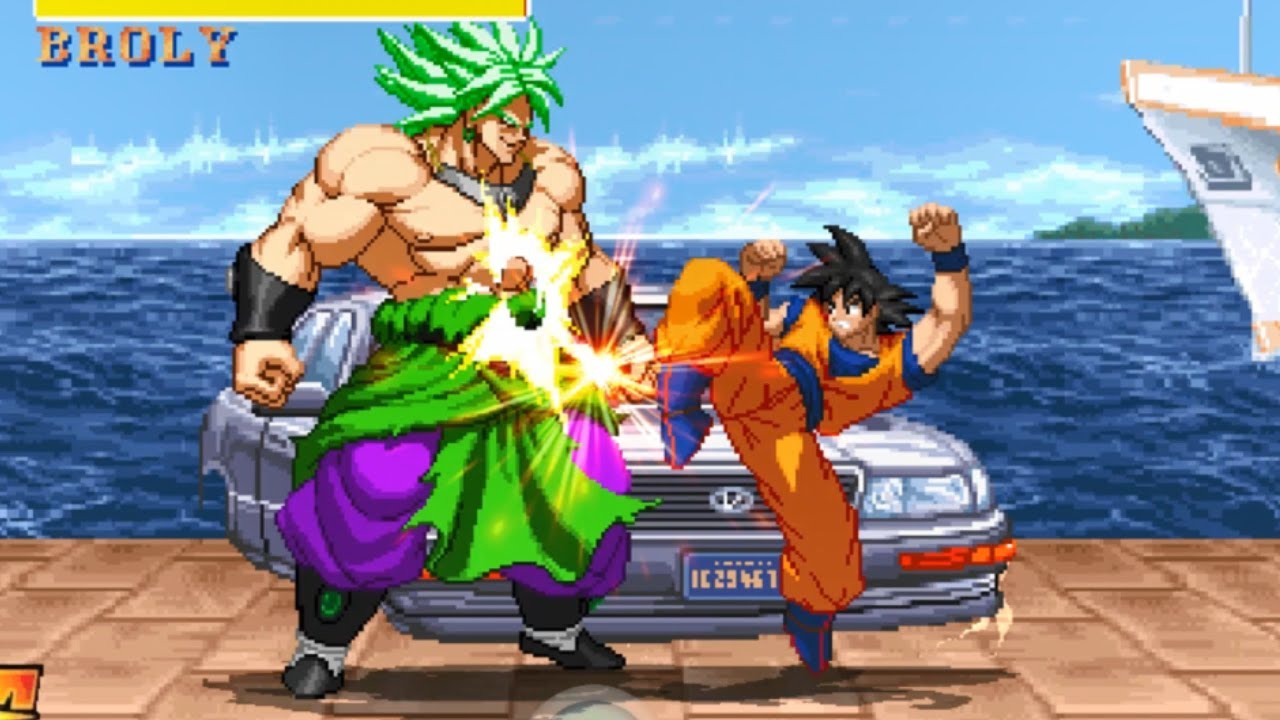 SONGOKU & BROLY vs BONUS CAR SF2