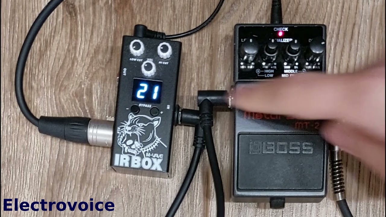 M-VAVE IR Box (25 factory presets + 7 user presets)