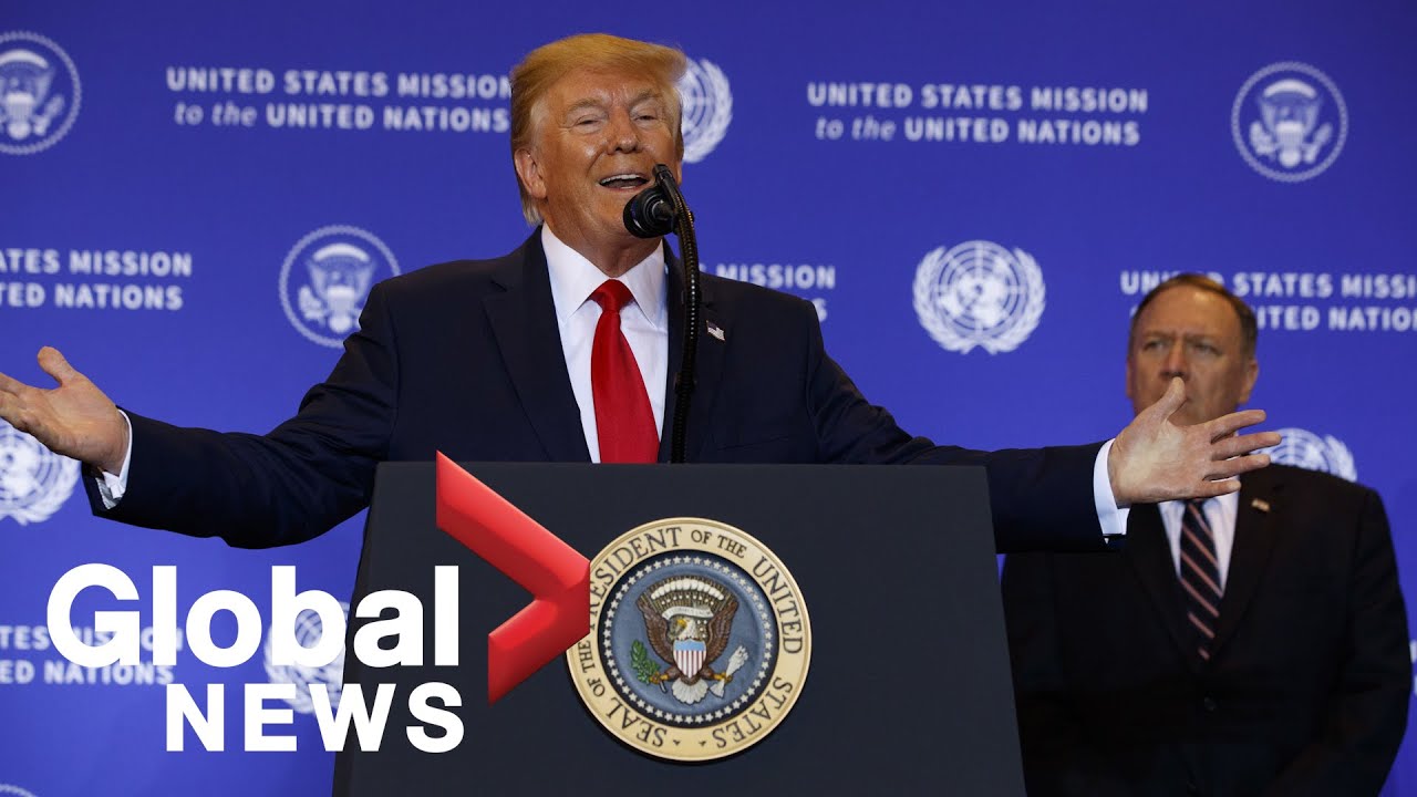 Trump speaks about Congressional impeachment inquiry, Ukraine phone call scandal | FULL