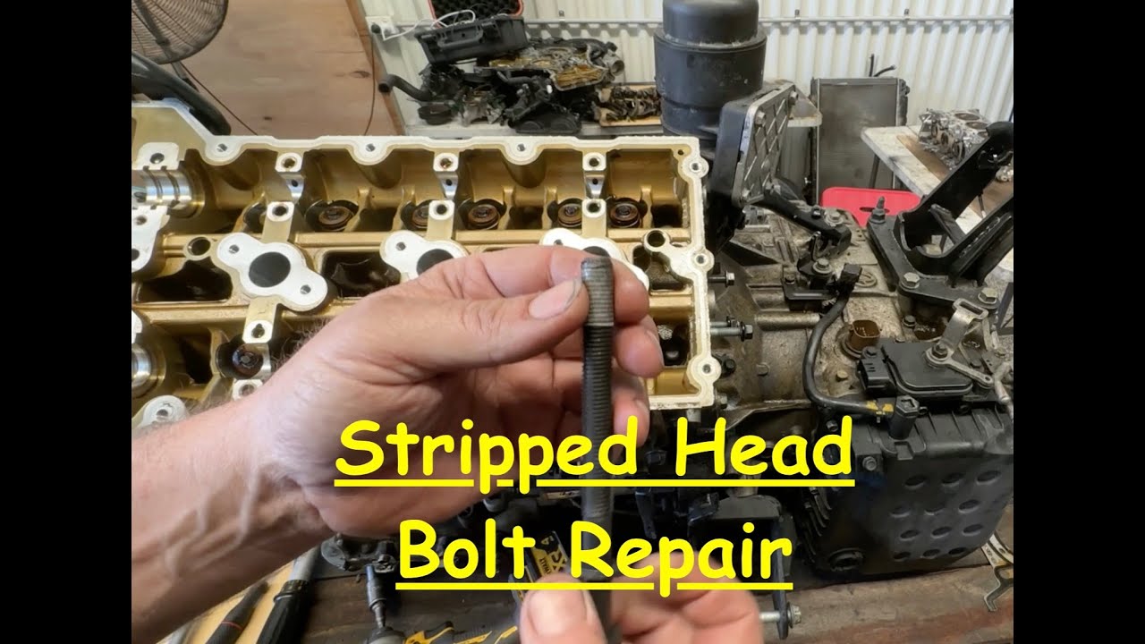 Kia / Hyundai Head Bolt FAILURE & REPAIR. Part 1 of 2.