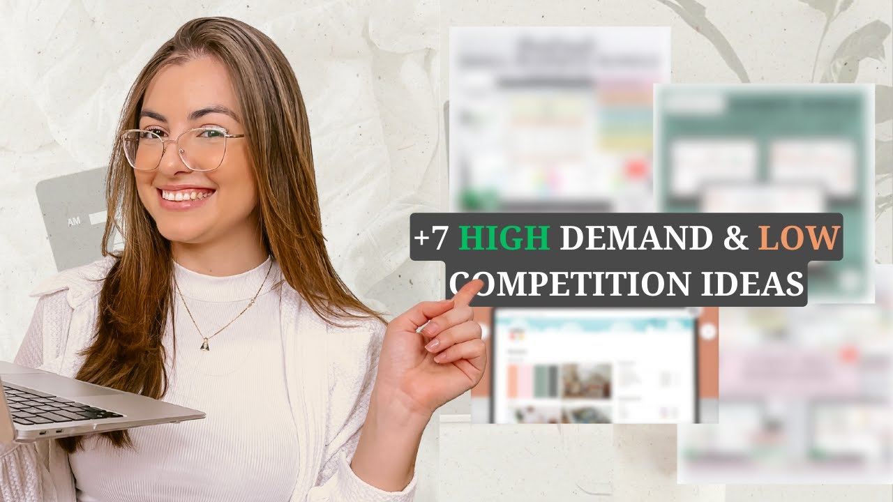 7 цифровых продуктов для продажи онлайн: шаблоны Notion и Canva