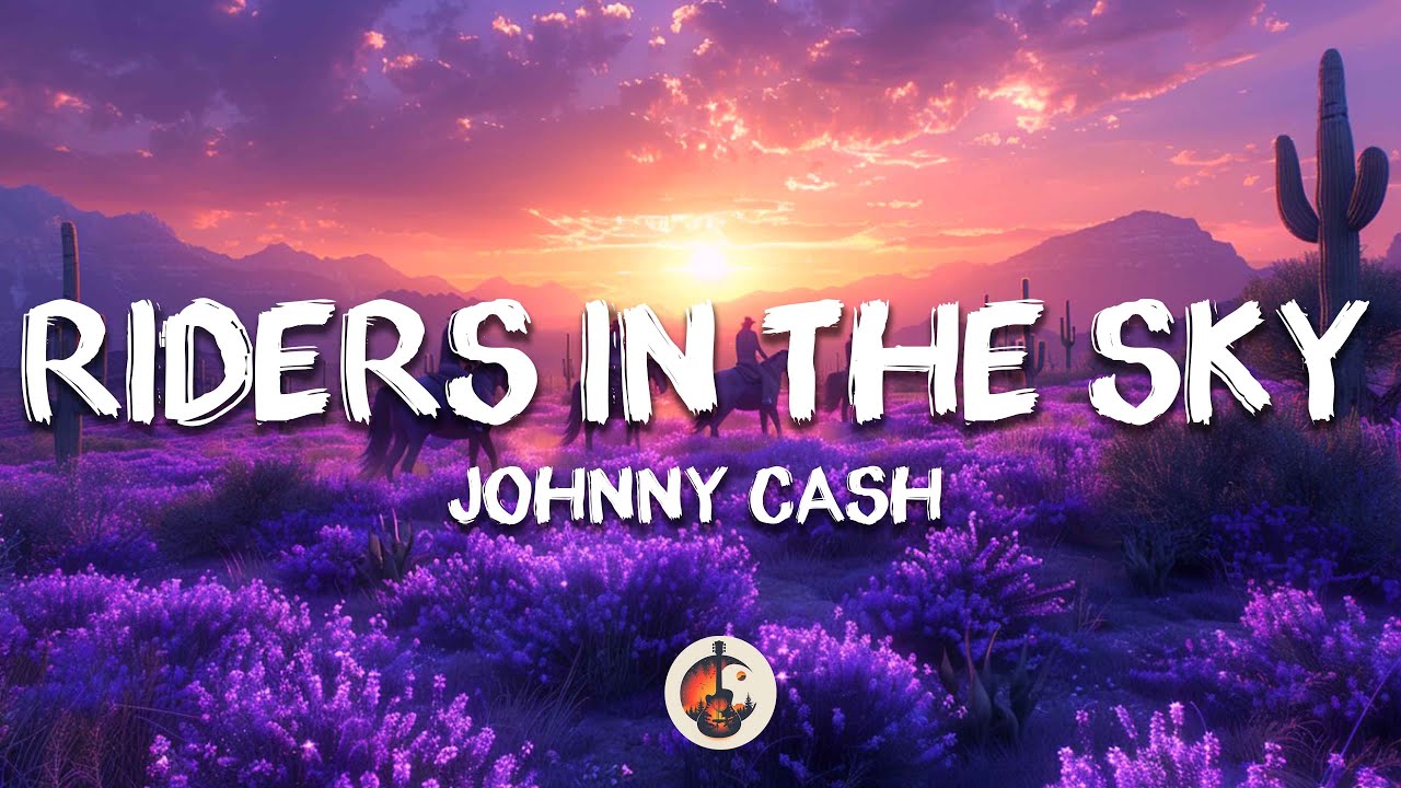 Johnny Cash - Ghost Riders in the Sky (Lyrics)