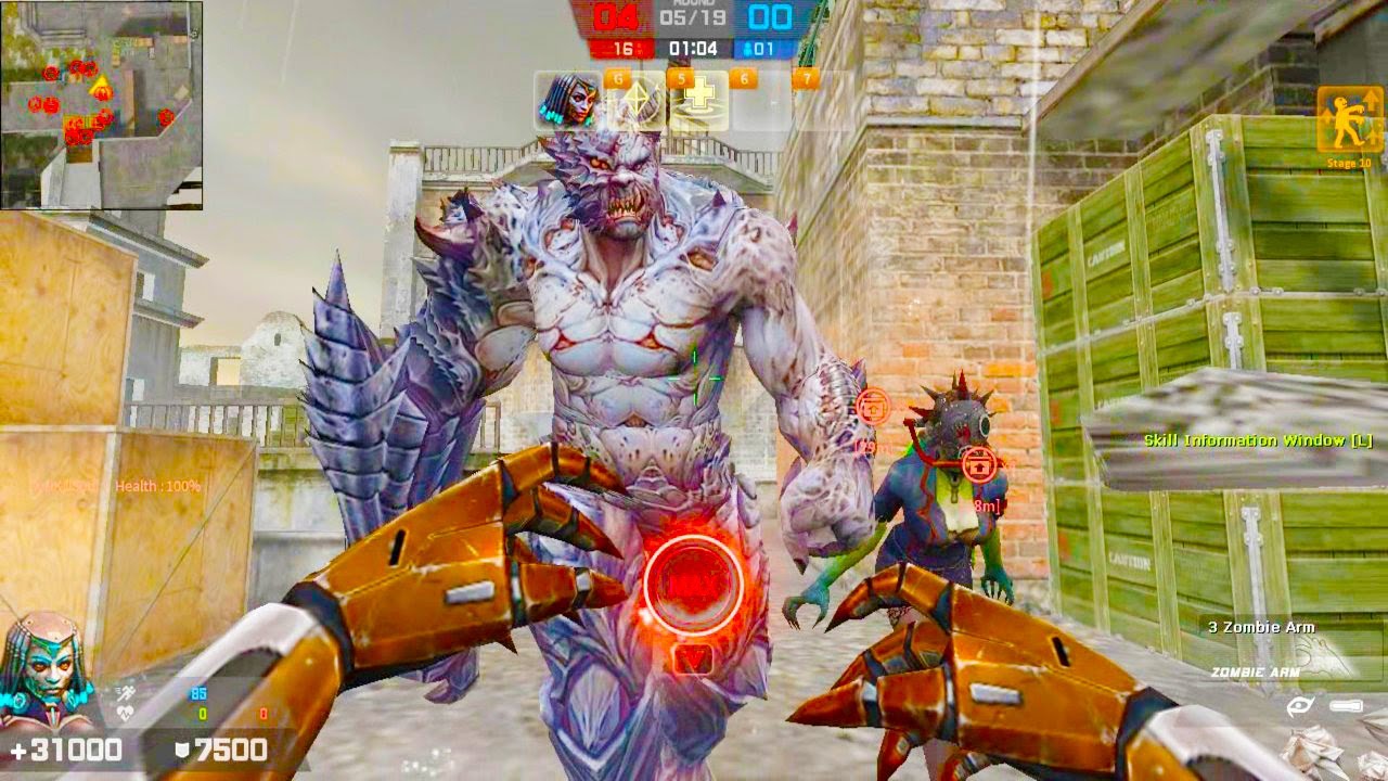 Counter-Strike: NS - Zombie Evolution Mod on de_survivor map