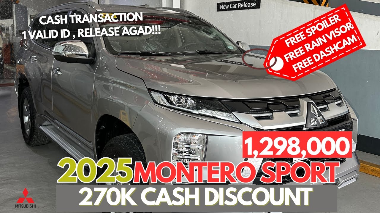 1.2M na SUV BRANDNEW MONTERO SPORT GLX MT bakit marami ang kumukuha sakin ng Cash Transaction? Mura!