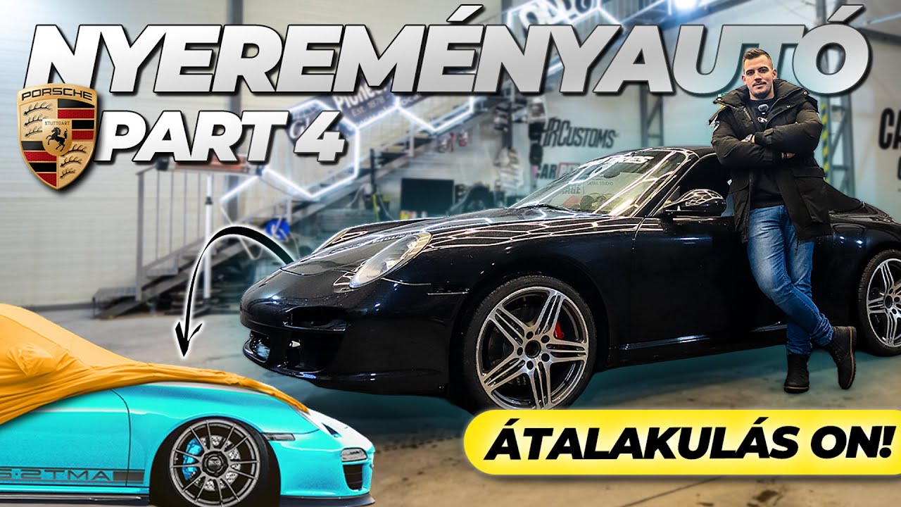 KEZDŐDIK A PORSCHE TELJES ÁTALAKULÁSA! 🥳 Minden megvan? -  Porsche projekt #4