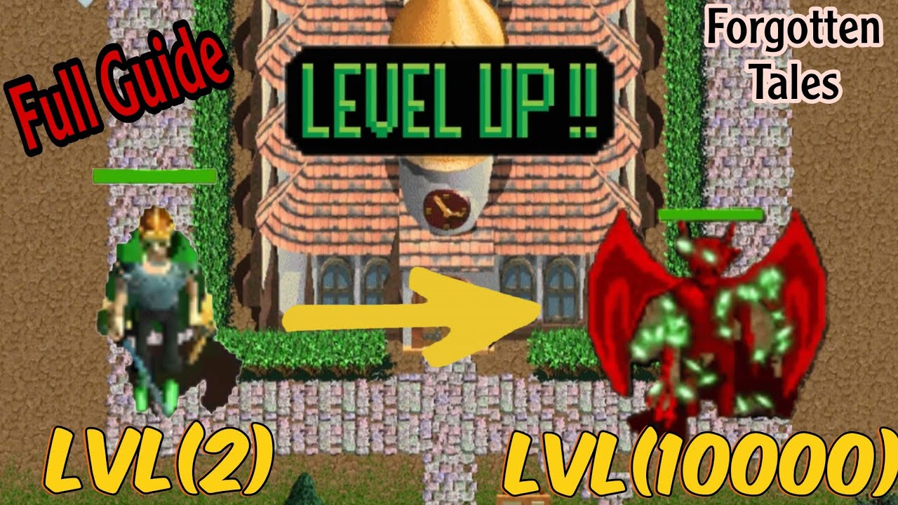 Full Guide To Max your level in Forgotten Tales MMORPG #forgotten_tales #mmorpg #pve