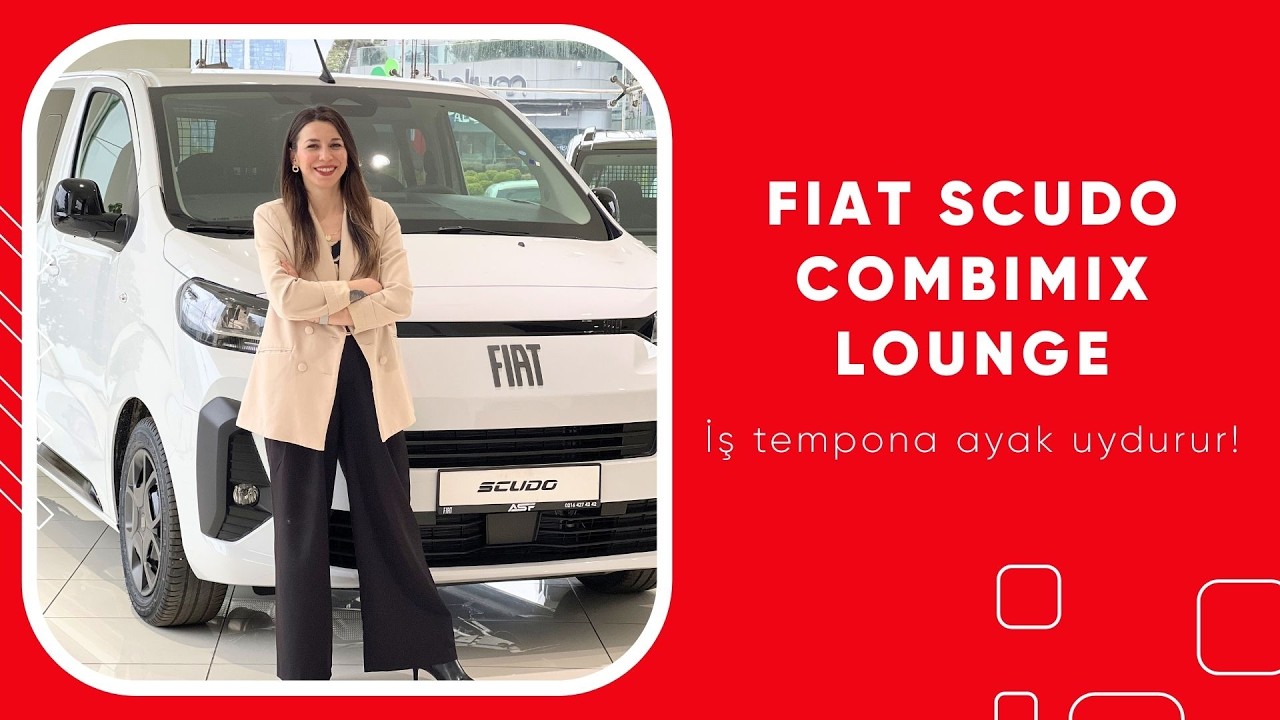 Fiat Scudo Combimix Lounge ile işin ritmi hiç düşmez! 🚐✨#ASFFiat #Fiat #FiatScudo #Scudo