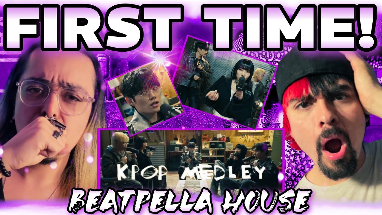 ЛУЧШИЙ БИТБОКС! | ПЕРВАЯ РЕАКЦИЯ Американского рэпера и стримера НА BEATPELLA HOUSE - K-POP MEDLEY