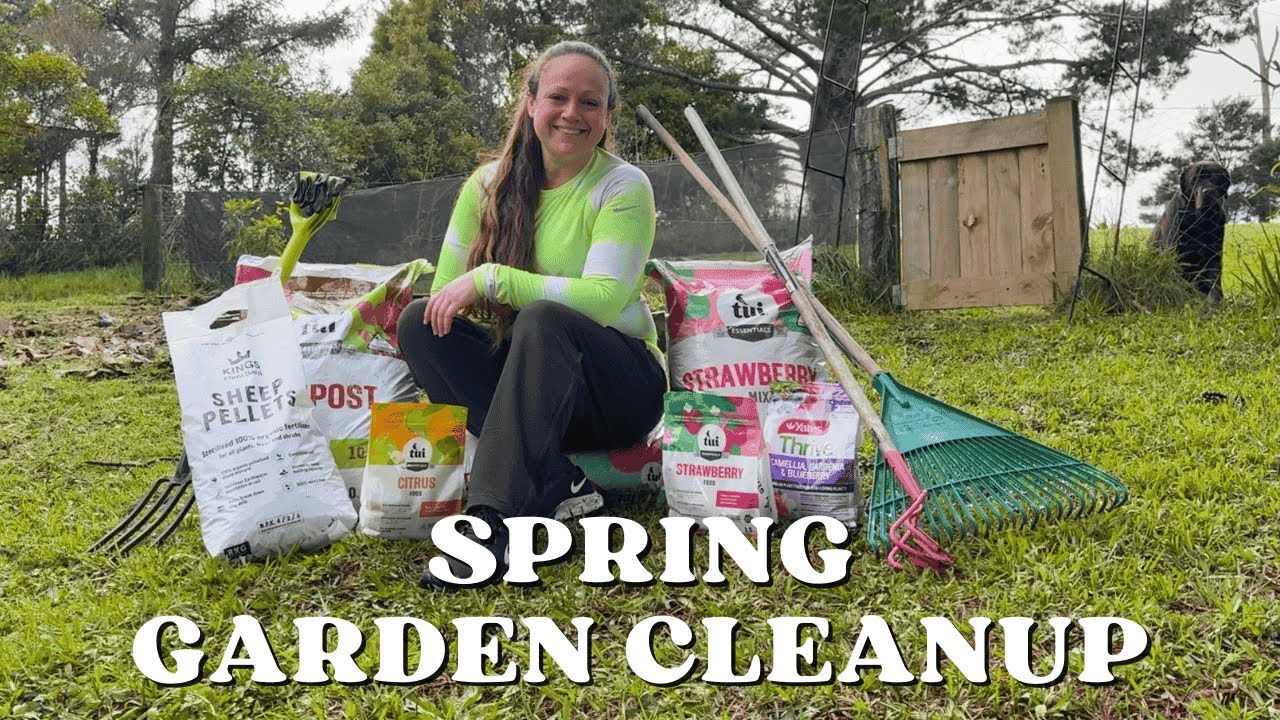 Garden Cleanup for Spring!
