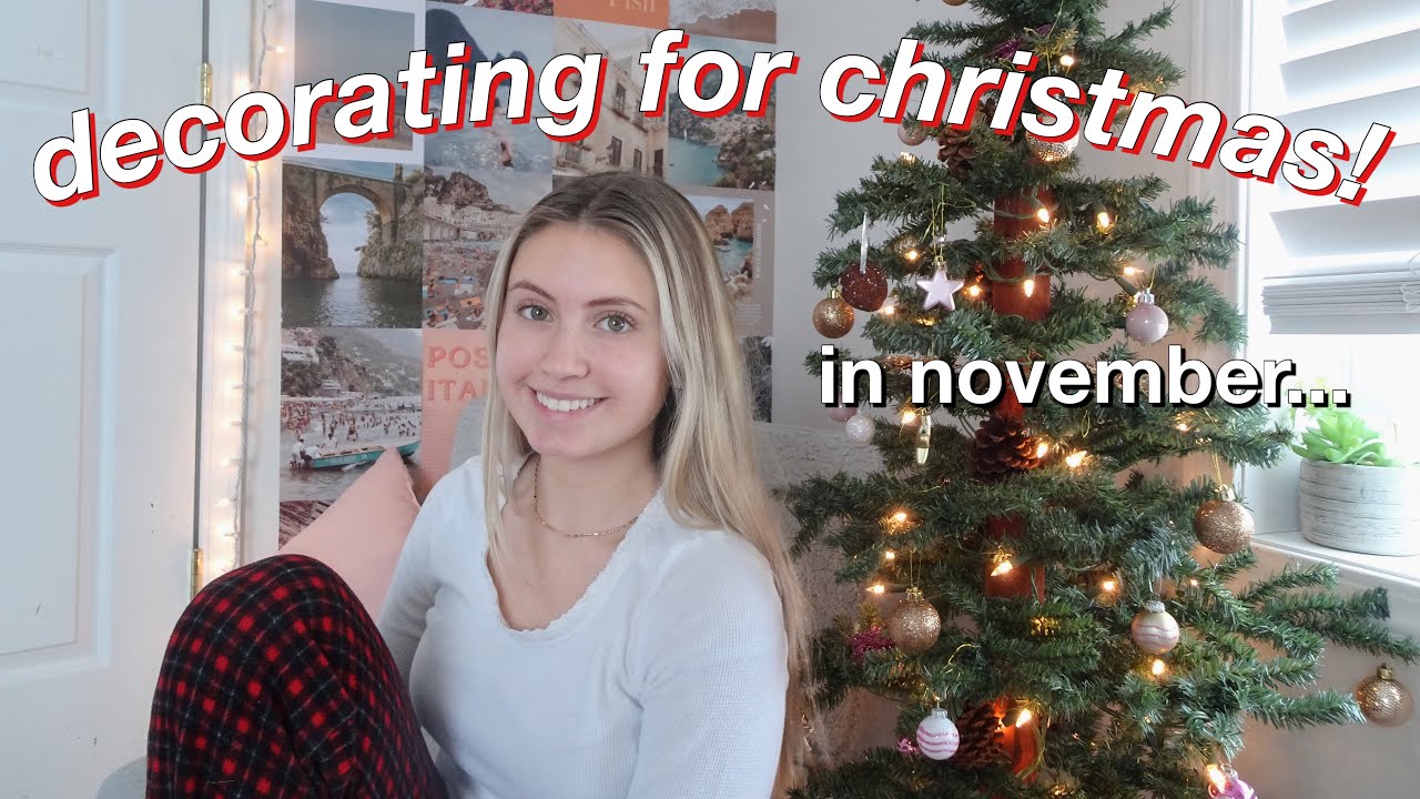 DECORATING MY ROOM FOR CHRISTMAS 2020