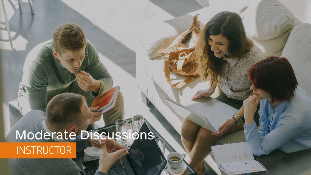 Discussion - Moderate Discussions - Instructor