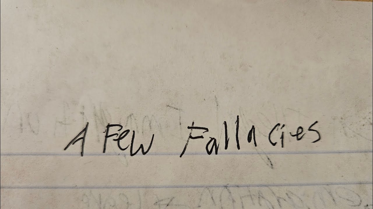 B.Y. Talking: A Few Fallacies