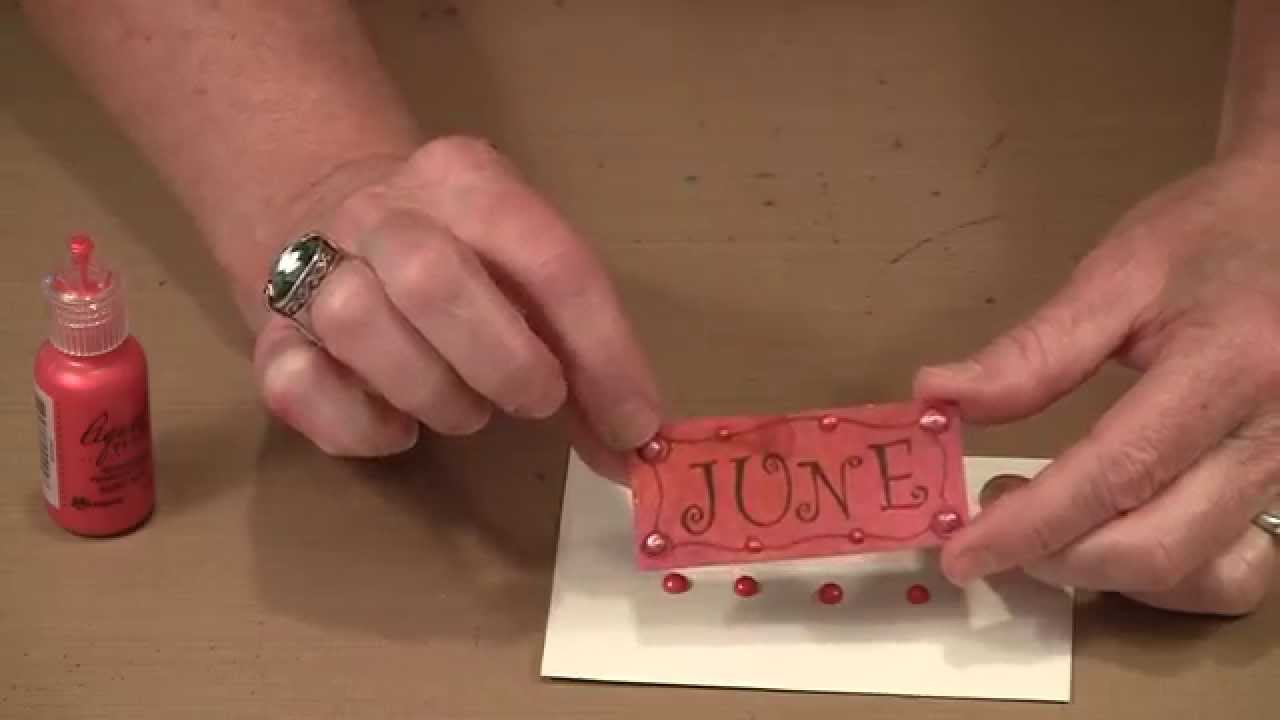 Working With Liquid Pearls Dimensional Paint by Joggles.com
