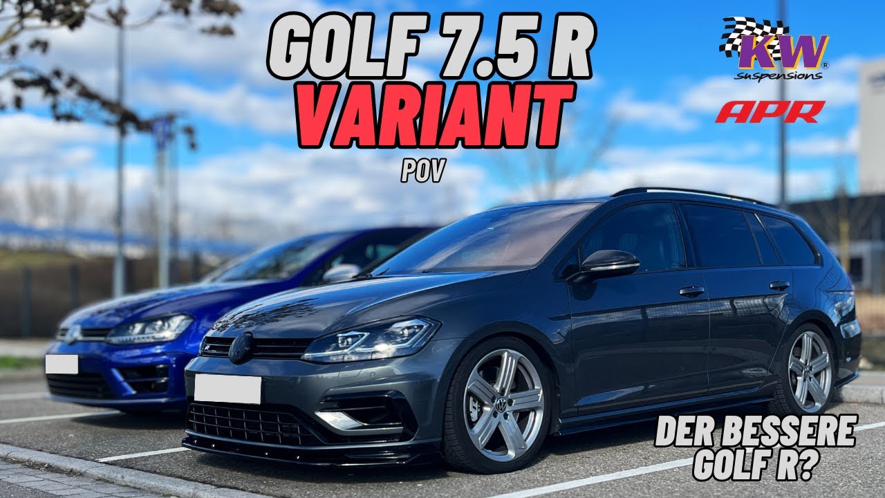 GOLF 7.5 R VARIANT POV: Der Golf im Schafspelz! Probefahrt im Kombi.