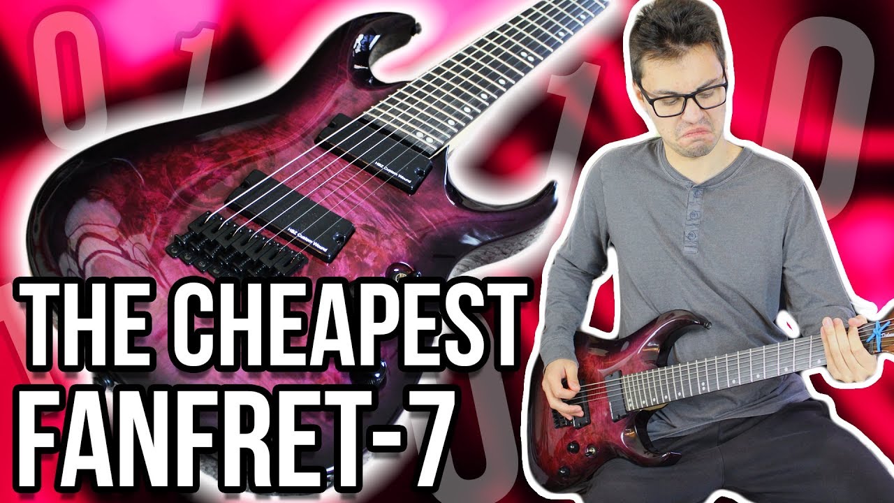 Harley Benton FanFret-7 2017 DLX Demo/Review || The Cheapest 7-String Multiscale Dj0nt M0ch1ne!!