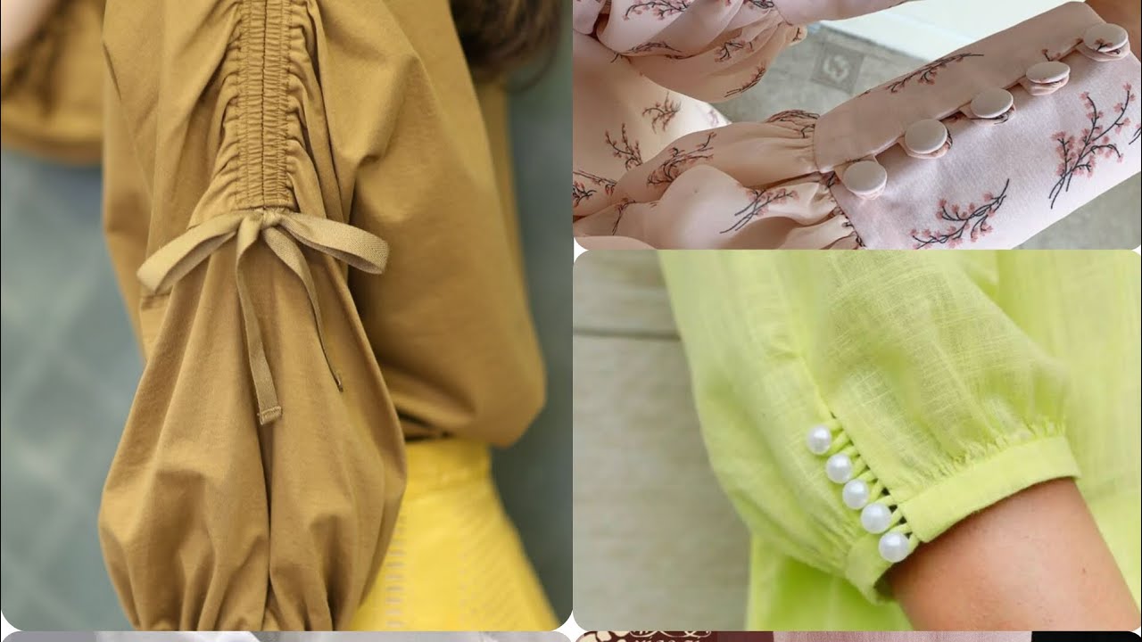 Straight all type of sleeves designing in this video#foryou #fashion#trending #viralvideo  