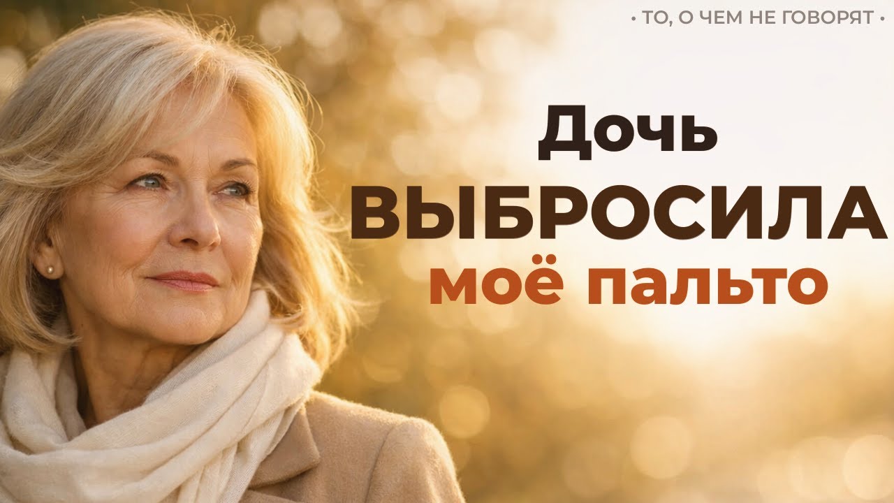 ДОЧЬ ВЫБРОСИЛА МОЁ ПАЛЬТО! Душевная история о том, как женщина в 70 лет решилась сказать нет.