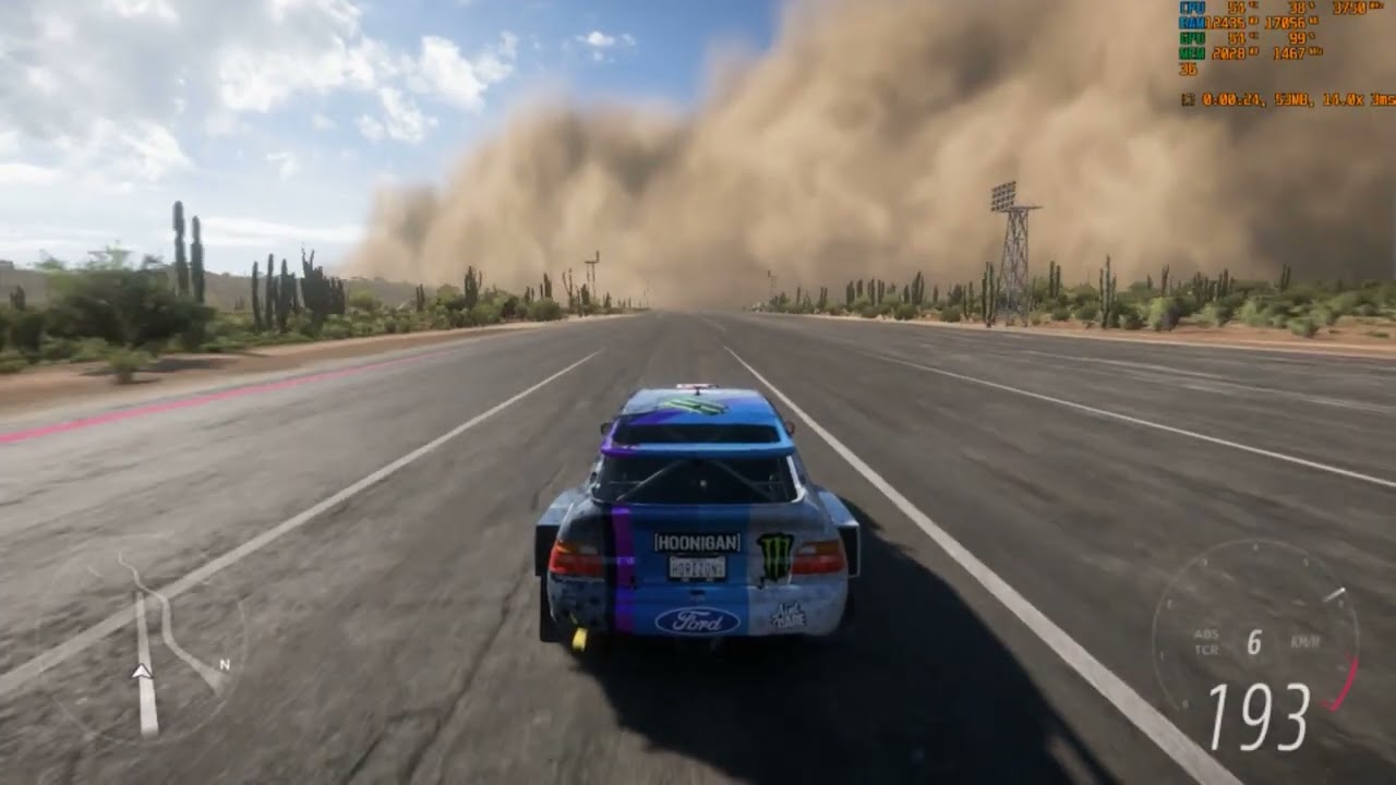 Forza Horizon 5 - Ryzen 5 2400G Vega 11, Ram 2x16/32GB 2933MHz