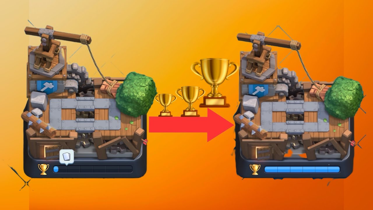 Clash Royale - Arena 5 TROPHY PUSHING