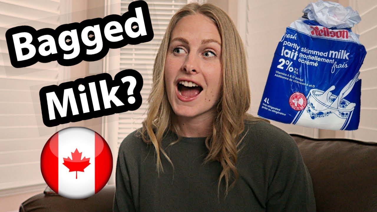 4 WEIRD Canadian Things: BAGGED MILK??