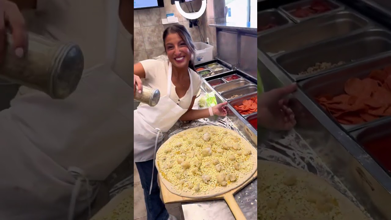 Cauliflower Garlic🍕 | Pizza Princess G x Cam's Pizzeria | Giuliana