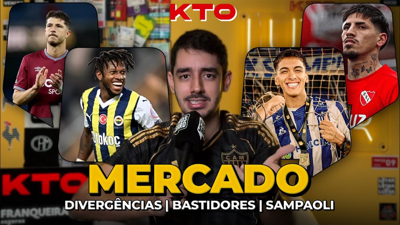 BASTIDORES DE MERCADO: DIVERGÊNCIA SOBRE POSIÇÃO MAIS CARENTE | FRED VEM? | “HIPERFOCO” EM GALARZA