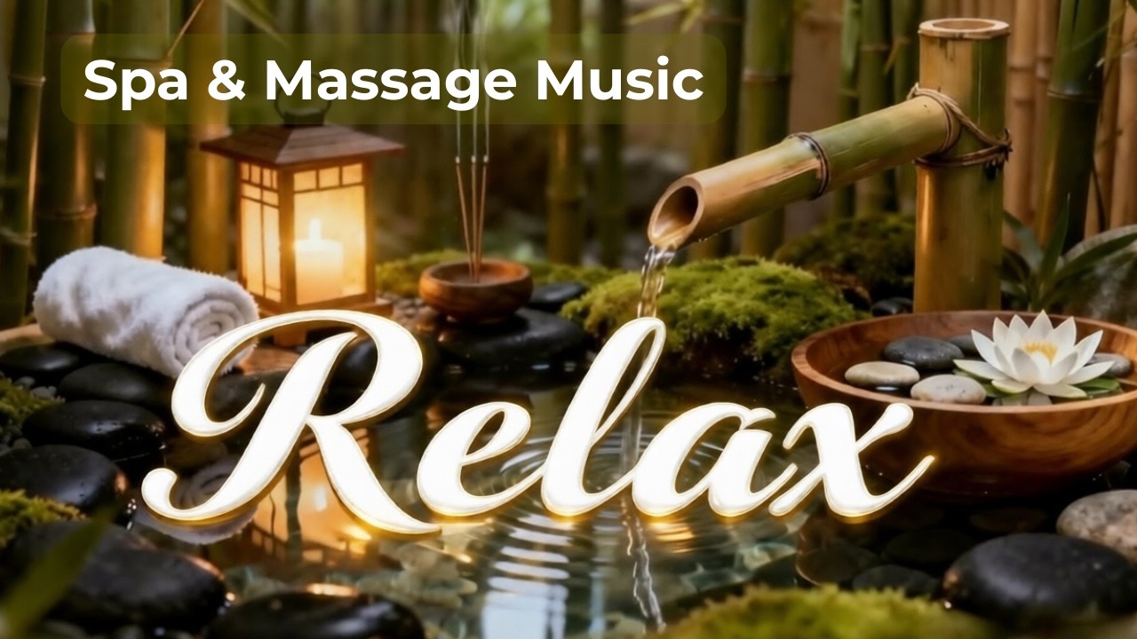 Deep Sleep Instantly | Relaxing Spa Music with Water Sounds for Stress Relief