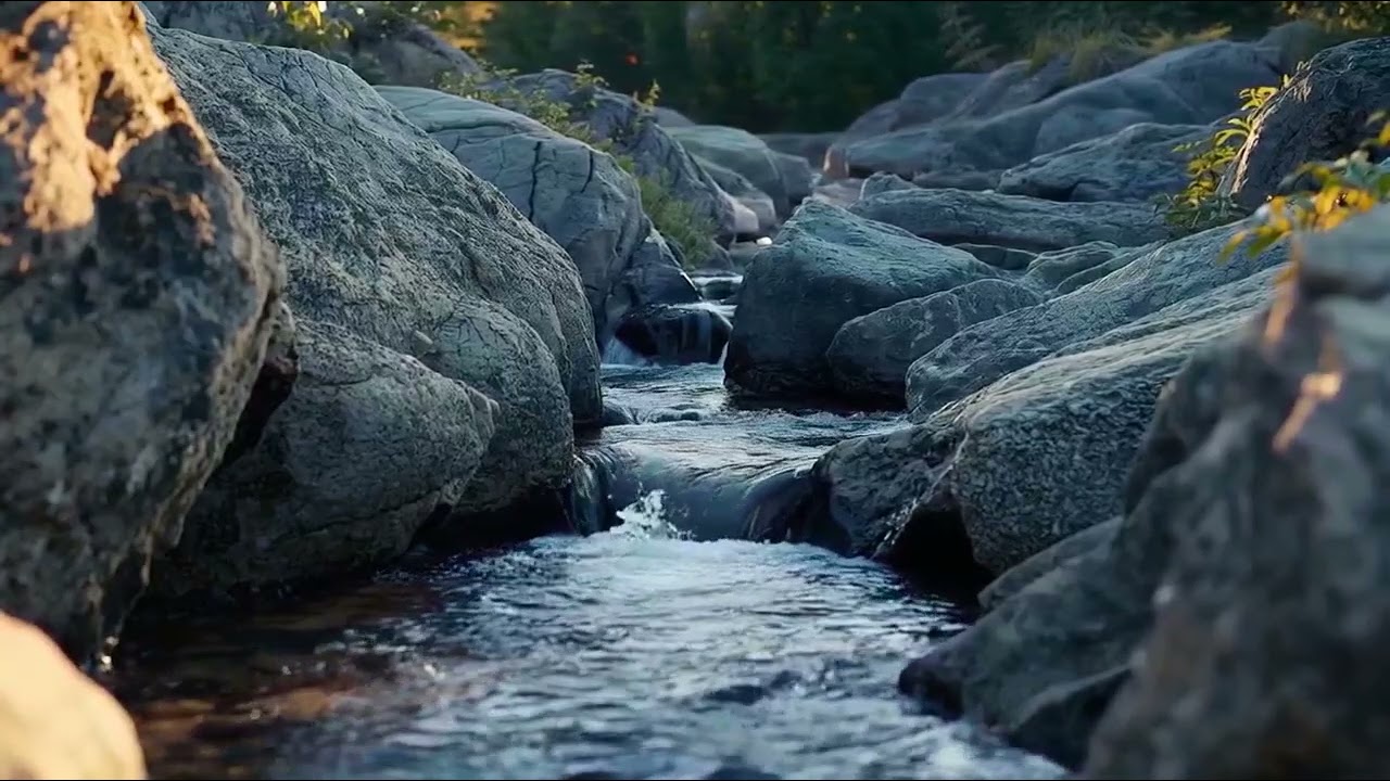 If You Want Deep Sleep Tonight, Listen to This Small River ASMR 🌊
