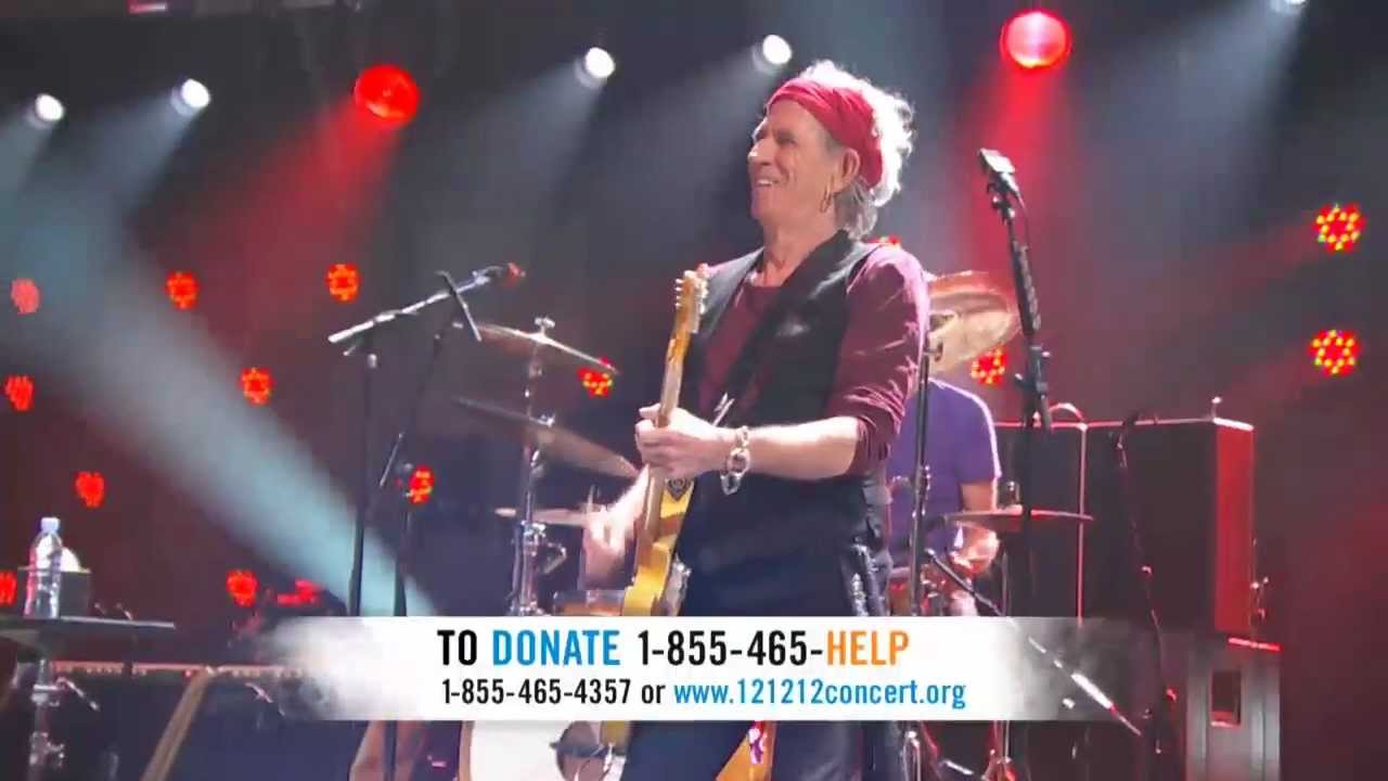 The Rolling Stones @ 121212 The Concert For Sandy Relief