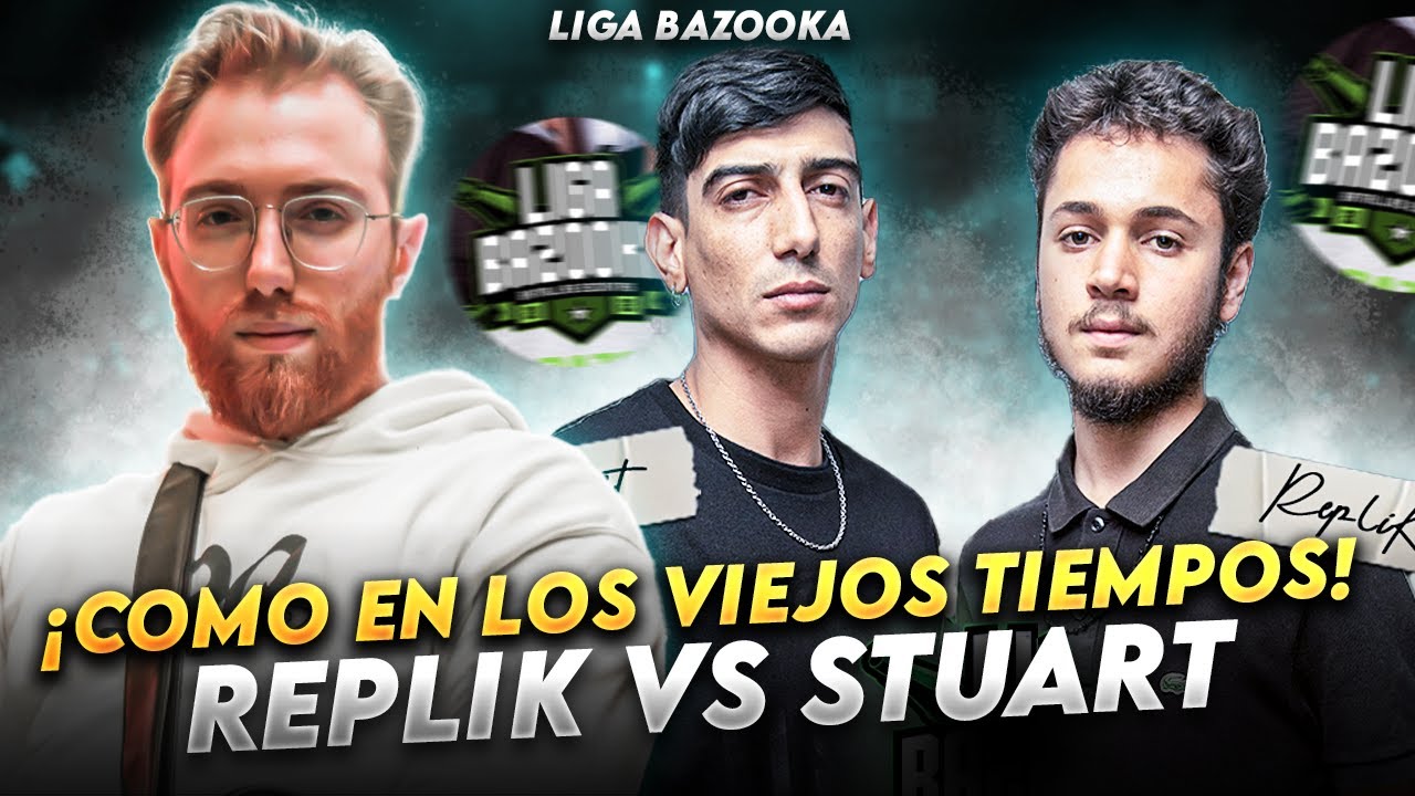 ¡STUART Y REPLIK LA ROMPIERON EN SU ESTRENO EN ESCRITAS! | REPLIK VS STUART LIGA BAZOOKA J2