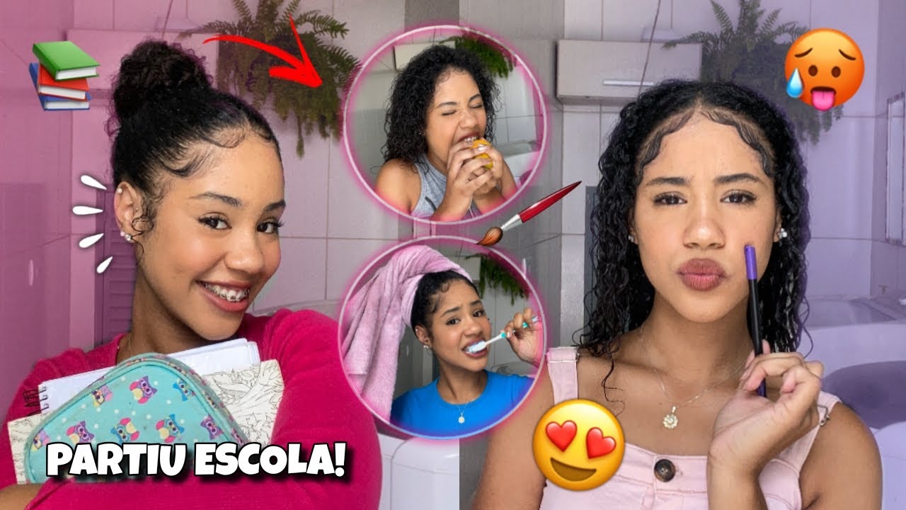 📚 4 Penteados volta às aulas para você arrasar na ESCOLA 😍