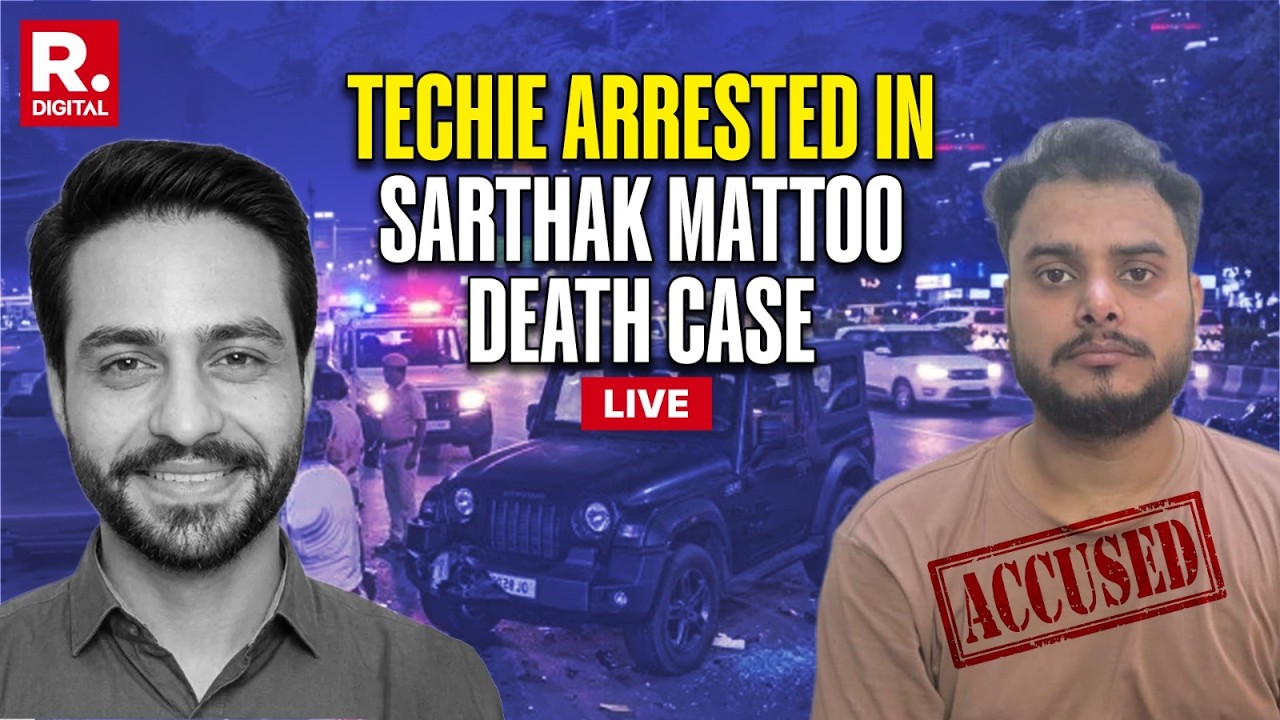 LIVE: Delhi Hit-and-Run | 34-Year-Old Sarthak Mattoo Killed in SUV Crash, Family Demands Justice