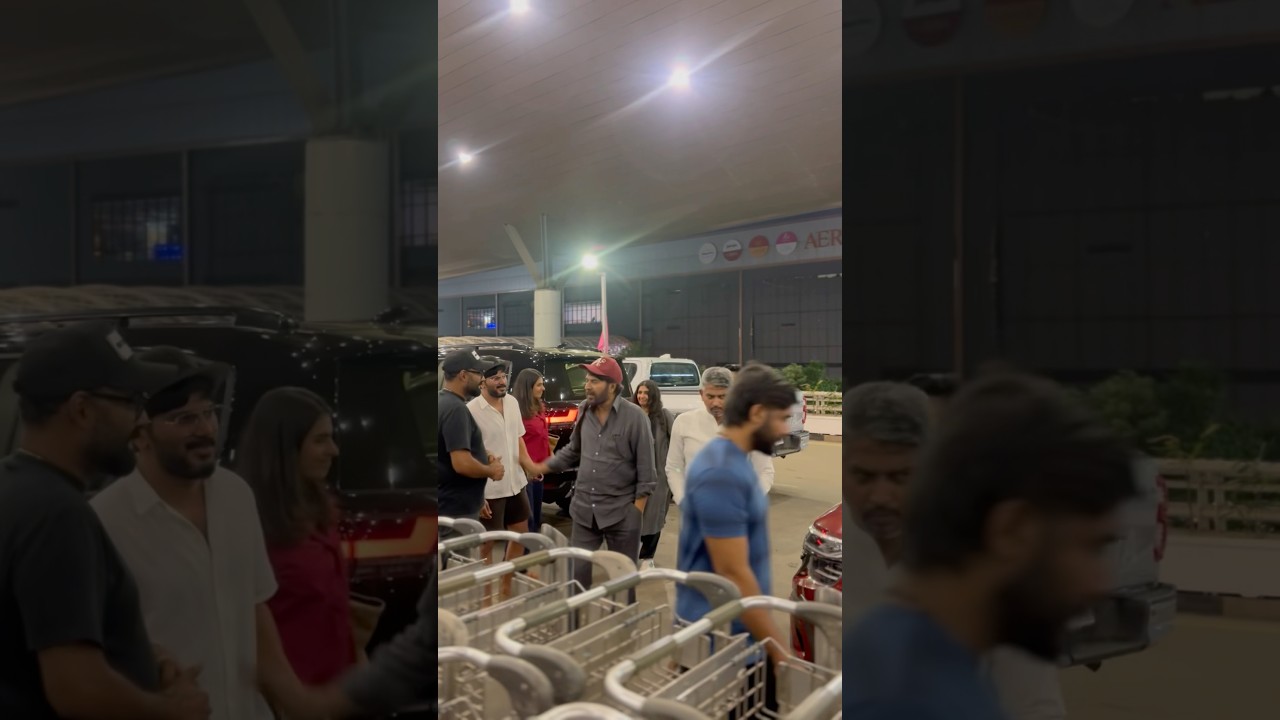 Mammukka&fam #chennaiairport #travel #megastar #dq #dulquersalmaan #fypシ #mammootty #celebrity