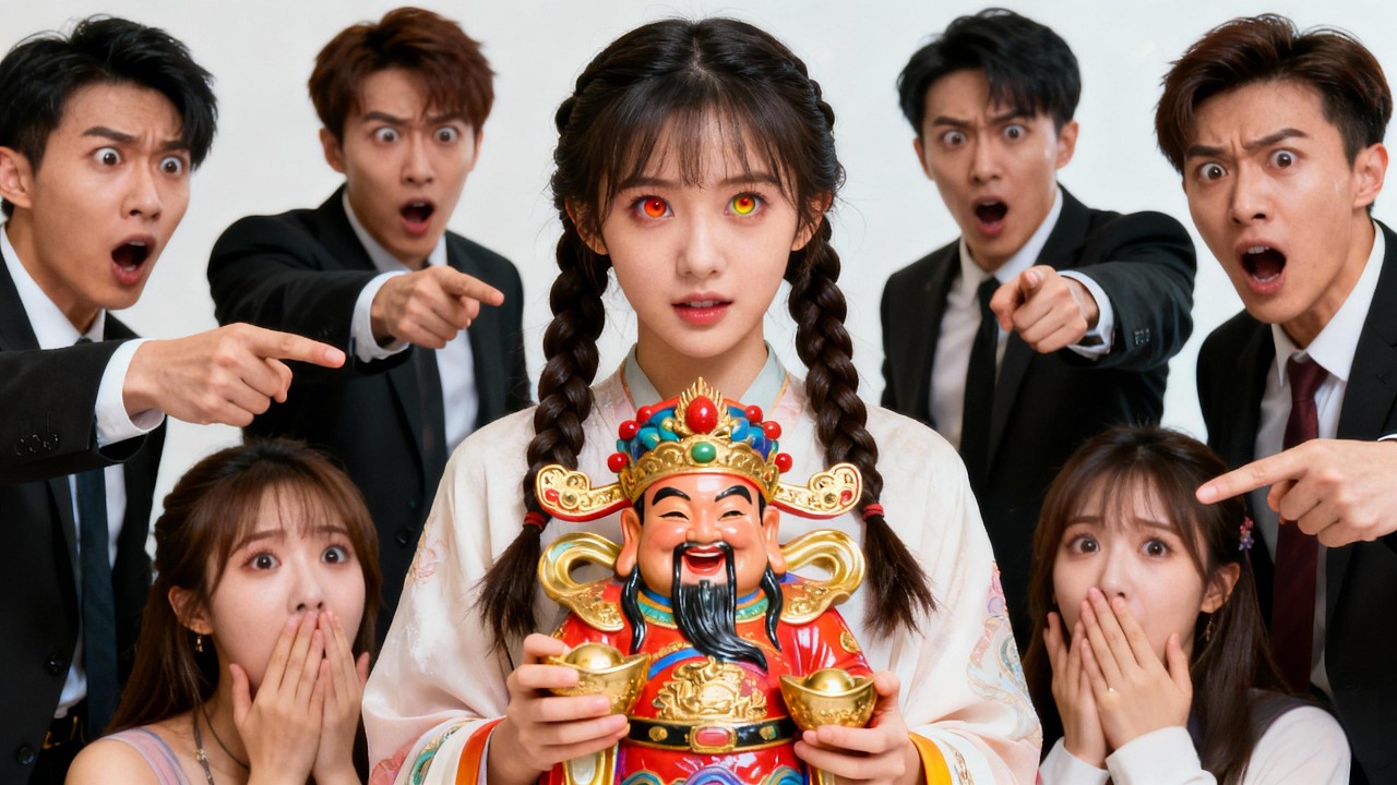 Worship the God of Wealth, and you’ll get eyes that tell everything’s true worth!