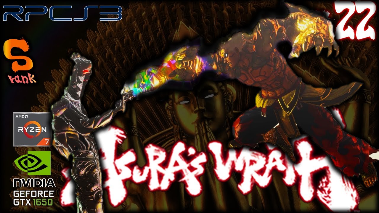 Asura's Wrath Gameplay Episode-22 Main Story End[Japanese voice]| RPCS3 | 1080P 60FPS | ASUS FX505DT