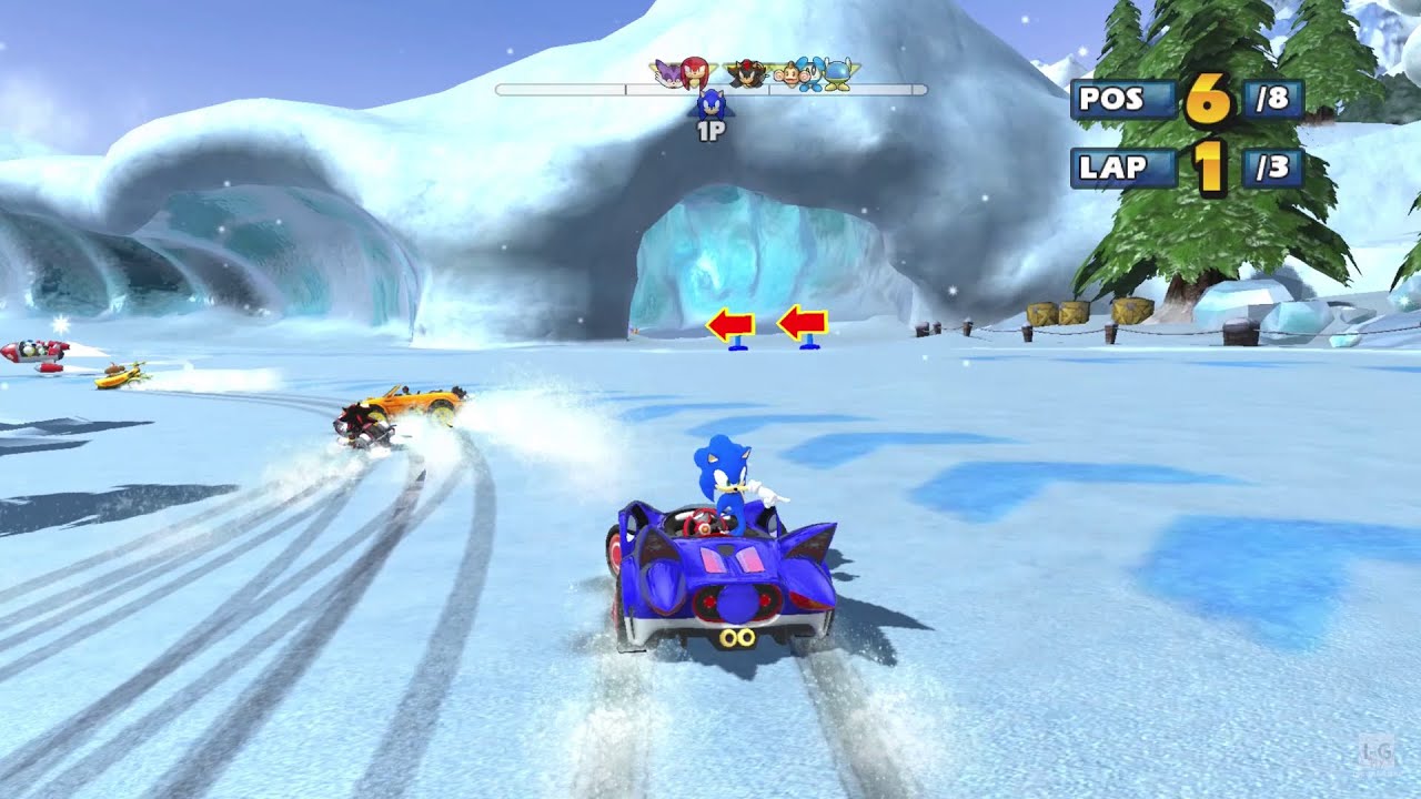 Sonic & SEGA All-Stars Racing - Gameplay (1080p60fps)