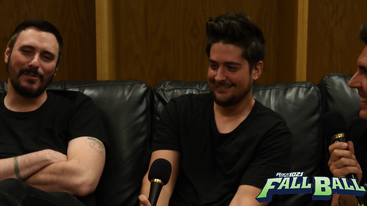 BREAKING-BENJAMIN FULL INTERVIEW AT ROCK 102.1 KFMA'S FALLBALL 2017 FESTIVAL