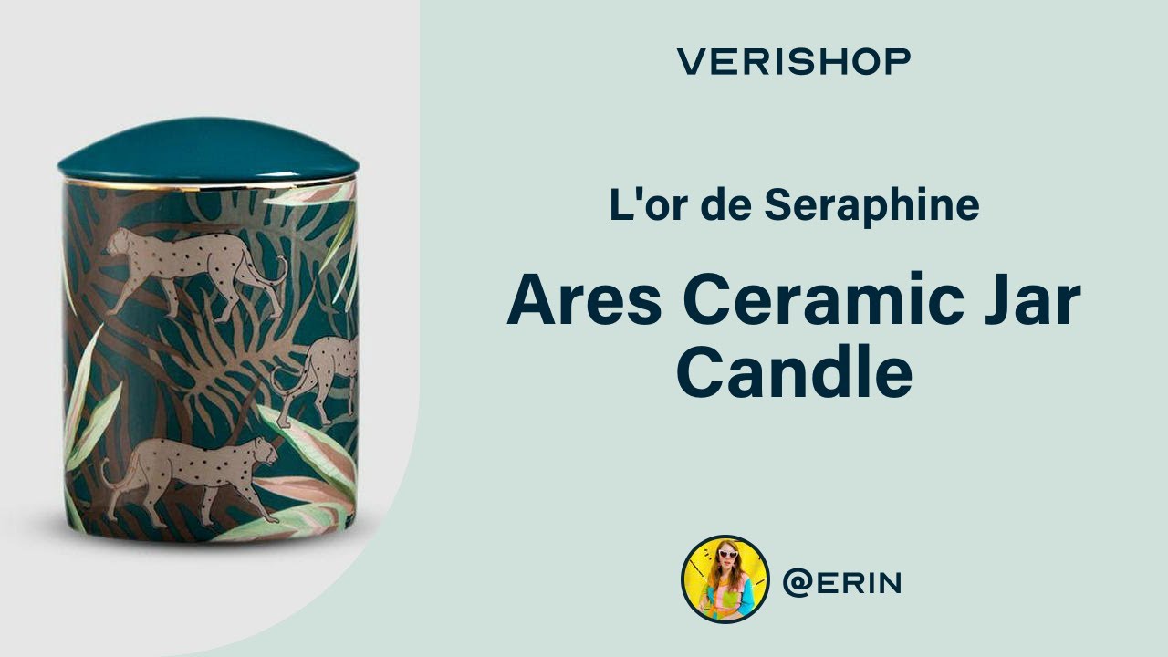L'or de Seraphine Ares Ceramic Jar Candle Review