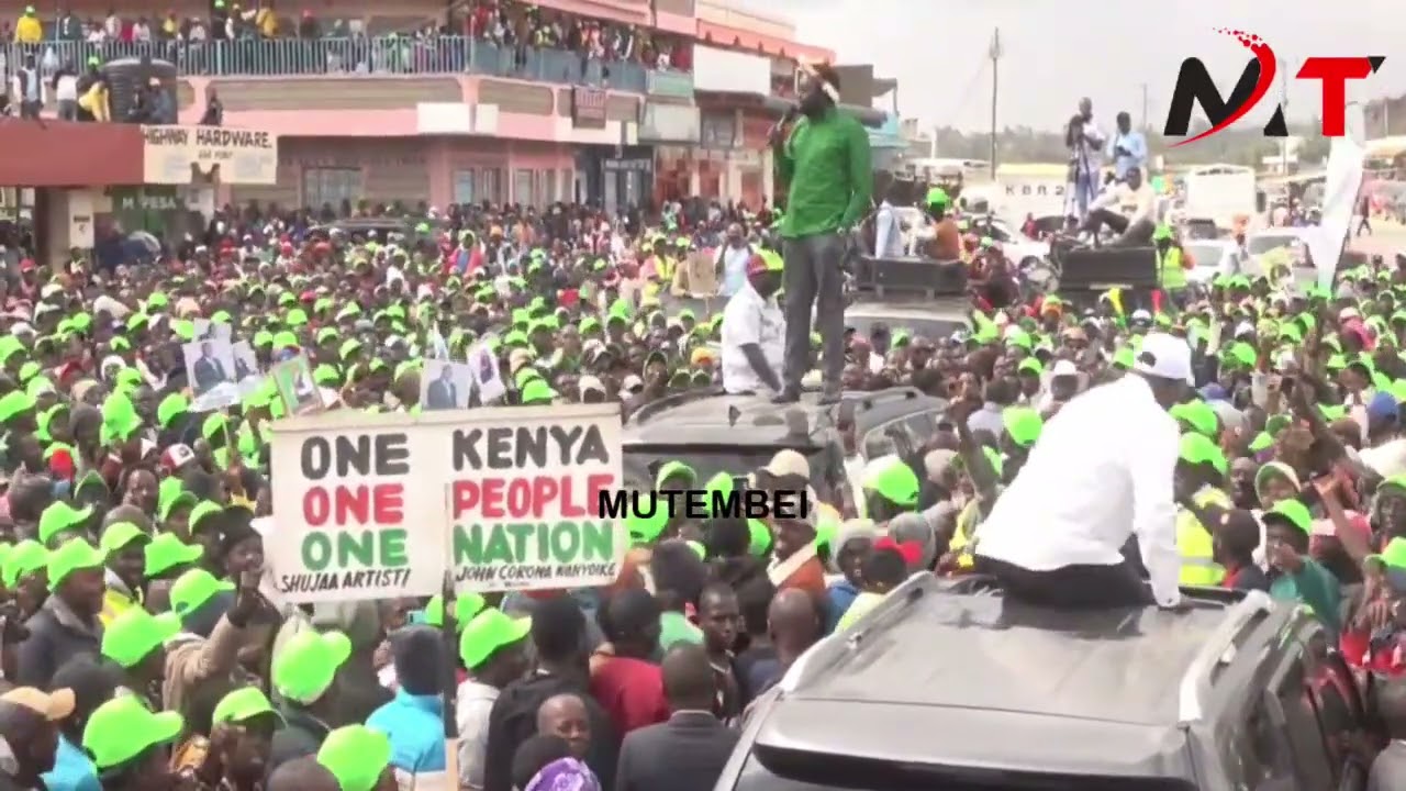 WEWE KASONGO WEWE UMETUZOEA! FEARLESS GACHAGUA'S MAN SEN METHU DESTROYING RUTO IN NYANDARUA!!