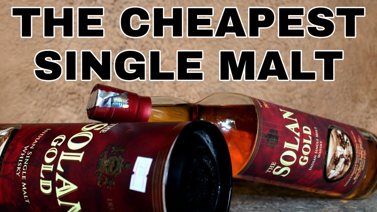 Solan Gold Indian Single Malt Whisky Review & Unboxing | Cheapest Single Malt | Game Of Alcohols