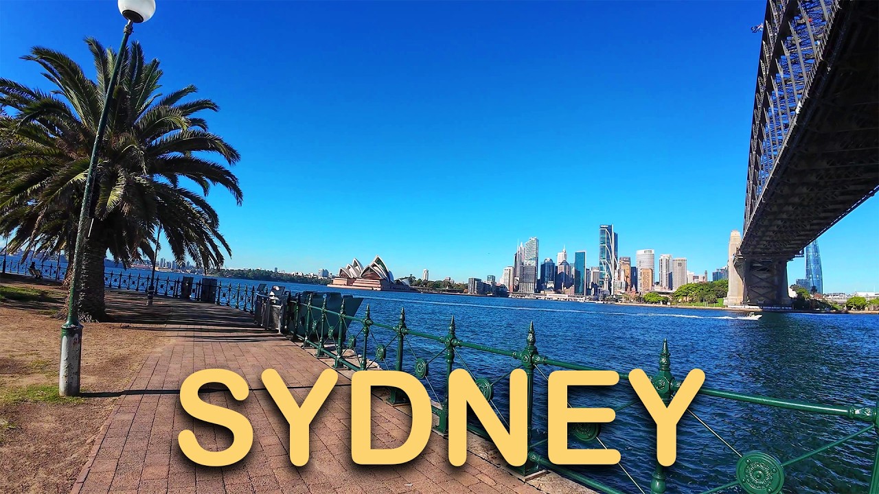 Milsons Point Walking Tour | Stunning Sydney Harbour Views in 4K