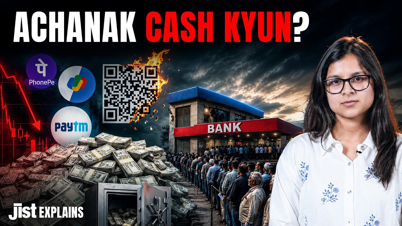 Why Are Indians Suddenly Withdrawing So Much Cash? Explained  | Jist