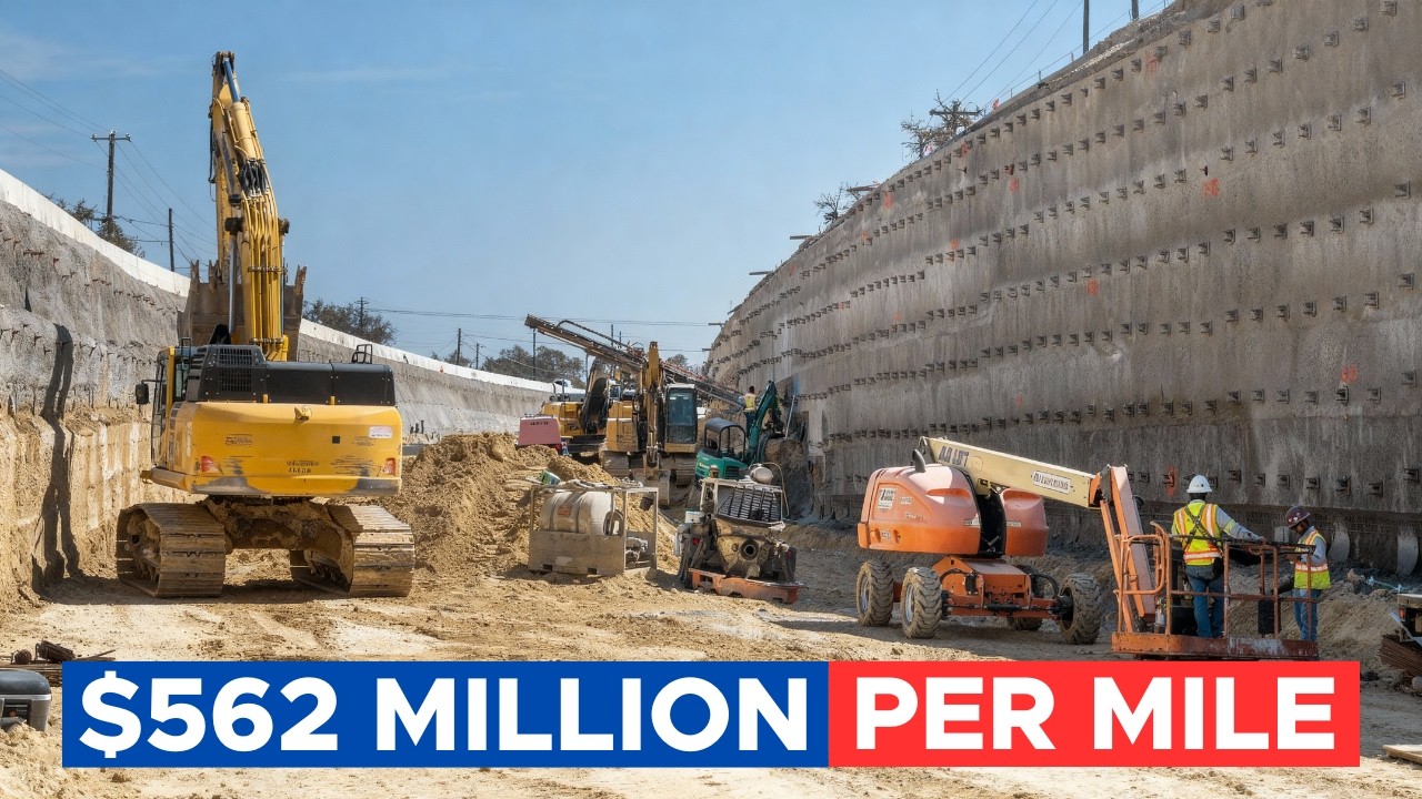 Почему Техас тратит 4,5 млрд долларов на 8 миль шоссе