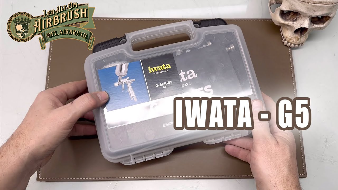 IWATA G5 sprøjtepistol - hvordan den virker