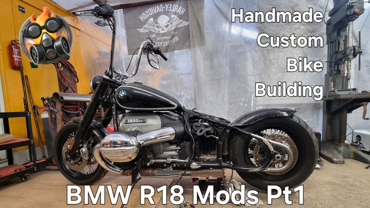 Кастомная сборка BMW R18 &ndash; Традиционная ручная работа над мотоциклом | Изготовление в стиле старо...