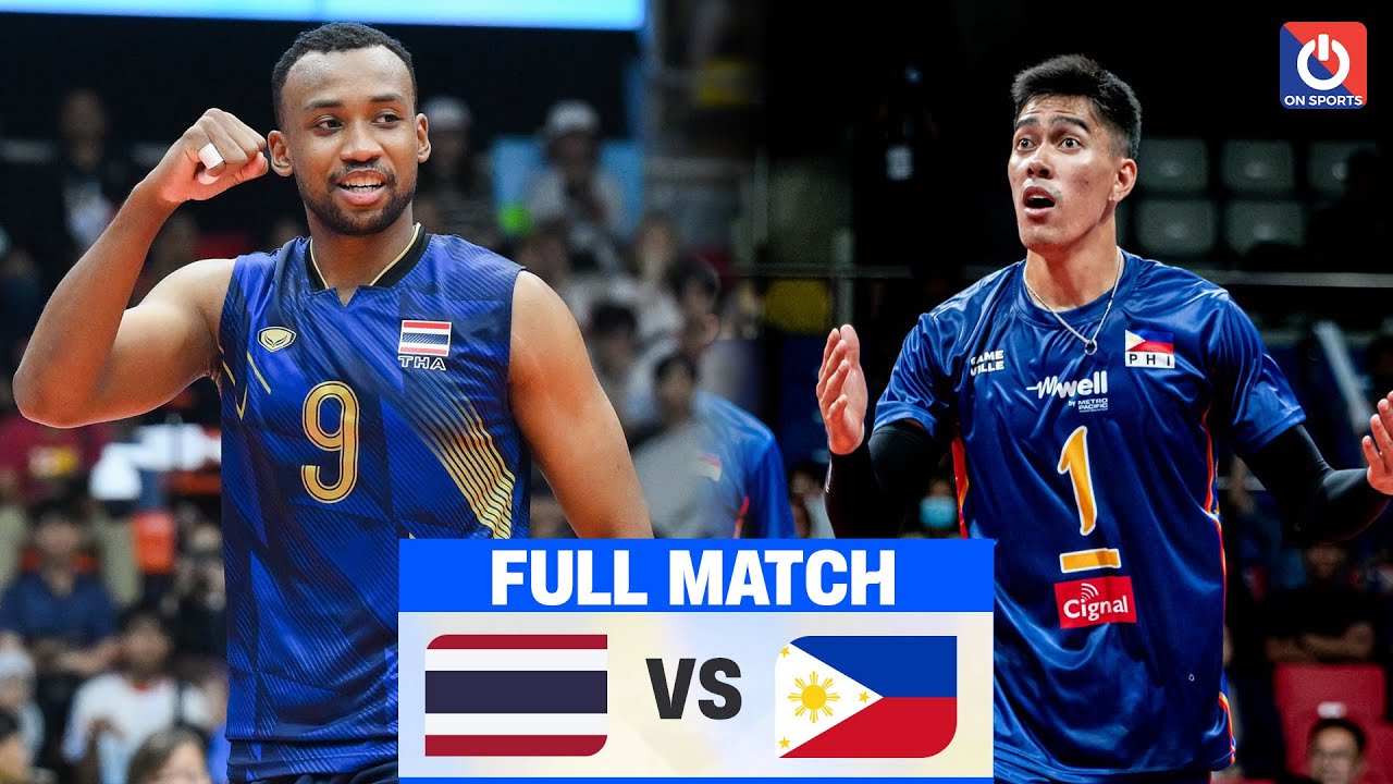 FULL HD | THÁI LAN vs PHILIPPINES | Napadet VS. Bryan Bagunas - Nhà vua phô diễn đẳng cấp