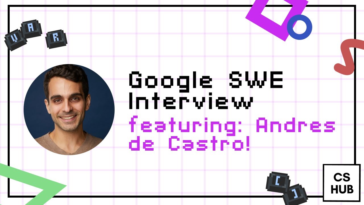 We interviewed a GOOGLE SWE! ft. Andres De Castro