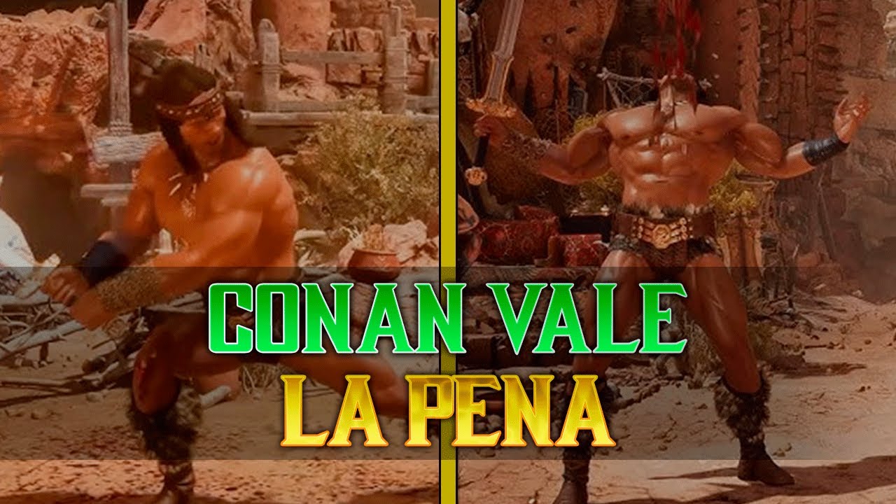 &iquest;CONAN ES EL MEJOR INVITADO de Mortal Kombat 1? | &iquest;VALE LA PENA COMPRARLO?