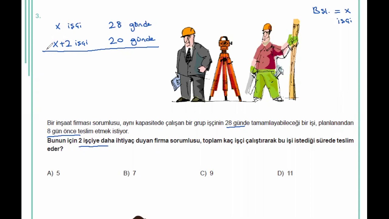 7. SINIF YENİ NESİL ORAN-ORANTI VE YÜZDELER (NEVŞEHİR ÖDM SORULARI) BÖLÜM-1